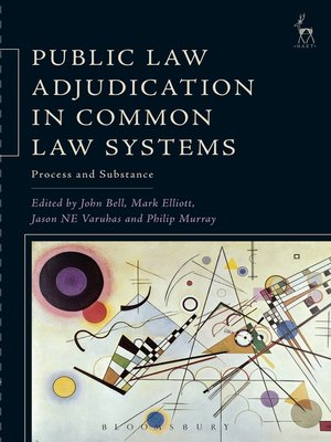cover image of Public Law Adjudication in Common Law Systems